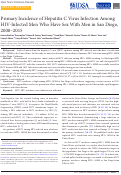 Cover page: HIV Prevention Method Preferences Within Sexual Partnerships Reported by HIV-Negative MSM and TW in Tijuana, Mexico