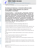 Cover page: Developing and deploying a community healthcare worker-driven, digitally- enabled integrated care system for municipalities in rural Nepal