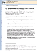 Cover page: Gut Lactobacillales are associated with higher CD4 and less microbial translocation during HIV infection