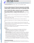 Cover page: Association Between QT-Interval Components and Sudden Cardiac Death