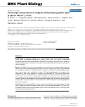 Cover page: Transcript and proteomic analysis of developing white lupin (Lupinus albus L.) roots