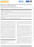 Cover page: Bacteremia and Skin Infections in Four Patients Caused by Helicobacter-Like Organisms