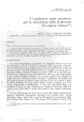 Cover page: I Lepidotteri come strumento per la descrizione della β-diversità fra regioni italiane