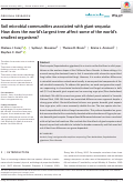 Cover page: Soil microbial communities associated with giant sequoia: How does the world's largest tree affect some of the world's smallest organisms?