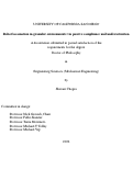 Cover page: Robot locomotion in granular environments via passive compliance and underactuation