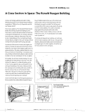 Cover page: A Cross Section in Space:  Ronald Reagan Building     [Forum]