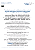 Cover page: Projecting Antarctica's contribution to future sea level rise from basal ice shelf melt using linear response functions of 16 ice sheet models (LARMIP-2)