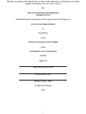 Cover page: The effects of pairing and reproduction on the sociality, physiology, and behavior of captive coppery titi monkeys (Plecturocebus cupreus)