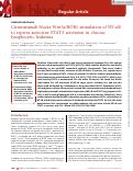 Cover page: Cirmtuzumab Blocks Production of Proinflammatory Factors By Inhibiting Wnt5a/ROR1 Induced Activation of NF-Kappa B in Chronic Lymphocytic Leukemia