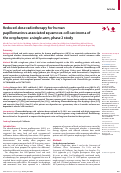 Cover page: Reduced-dose radiotherapy for human papillomavirus-associated squamous-cell carcinoma of the oropharynx: a single-arm, phase 2 study