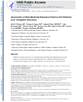 Cover page: Association of state Medicaid expansion policies with pediatric liver transplant outcomes.