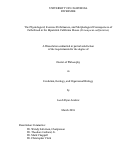 Cover page: The Physiological, Exercise Performance, and Morphological Consequences of Fatherhood in the Biparental California Mouse (Peromyscus californicus)