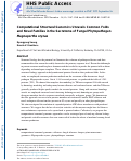 Cover page: Computational Structural Genomics Unravels Common Folds and Novel Families in the Secretome of Fungal Phytopathogen Magnaporthe oryzae