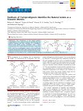 Cover page: Synthesis of Cycloprodigiosin Identifies the Natural Isolate as a Scalemic Mixture