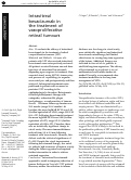 Cover page: Intravitreal bevacizumab in the treatment of vasoproliferative retinal tumours