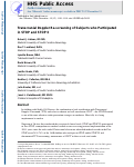 Cover page: Transcranial doppler re‐screening of subjects who participated in STOP and STOP II