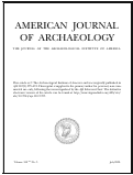 Cover page: The Persian and Carthaginian Invasions of 480 B.C.E. and the Beginning of the Classical Style: Part 1, the Stratigraphy, Chronology, and Significance of the Acropolis Deposits