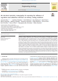 Cover page: 4D electrical resistivity tomography for assessing the influence of vegetation and subsurface moisture on railway cutting condition