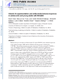 Cover page: Vitamin D supplementation and antibacterial immune responses in adolescents and young adults with HIV/AIDS