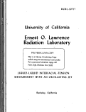 Cover page: LIQUID-LIQUID INTERFACIAL-TENSION MEASUREMENT WITH AN OSCILLATING JET