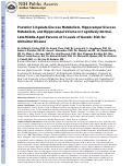 Cover page: Posterior Cingulate Glucose Metabolism, Hippocampal Glucose Metabolism, and Hippocampal Volume in Cognitively Normal, Late-Middle-Aged Persons at 3 Levels of Genetic Risk for Alzheimer Disease