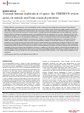 Cover page: Towards human exploration of space: the THESEUS review series on muscle and bone research priorities