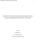 Cover page: ‘Ghostly’ Histories: Alternative Frameworks for Understanding the Memories,Experiences, and Representations of South Korean ‘Comfort Women’