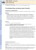 Cover page: The pathophysiology and pharmacology of hepcidin