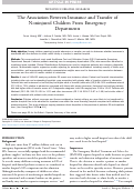 Cover page: The Association Between Insurance and Transfer of Noninjured Children From Emergency Departments