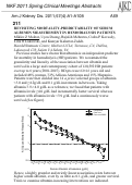 Cover page: REVISITING MORTALITY-PREDICTABILITY OF SERUM ALBUMIN MEASUREMENT IN HEMODIALYSIS PATIENTS