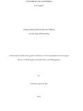 Cover page: Understanding Clinician Decision-Making Around Opioid Prescribing