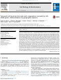 Cover page: Vineyard soil bacterial diversity and composition revealed by 16S rRNA genes: Differentiation by geographic features