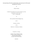 Cover page: Incorporating Network Considerations into System-level Pavement Management Systems