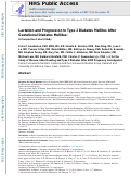 Cover page: Lactation and Progression to Type 2 Diabetes Mellitus After Gestational Diabetes Mellitus: A Prospective Cohort Study.