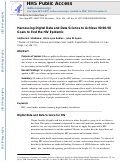 Cover page: Harnessing digital data and data science to achieve 90-90-90 goals to end the HIV epidemic.