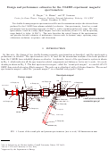 Cover page: Design and performance estimates for the l'OASIS experiment magnetic 
spectrometers