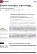 Cover page: Determining Susceptibility and Potential Mediators of Resistance for the Novel Polymyxin Derivative, SPR206, in Acinetobacter baumannii