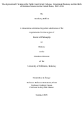 Cover page: The Agricultural Chemist at the Table: Land Grant Colleges, Experiment Stations, and the Birth of Nutrition Science in the United States, 1887-1930