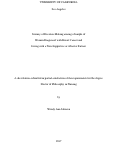 Cover page: Journey of Decision-making among a Sample of Women Diagnosed with Breast Cancer and Living with a Non-Supportive or Abusive Partner