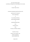 Cover page: The Crude Urban Revolution: Land Markets, Planning Forms and the Making of a New Luanda