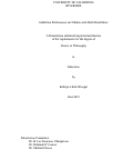 Cover page: Inhibition Performance in Children with Math Disabilities