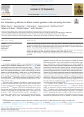 Cover page: Fat embolism syndrome in blunt trauma patients with extremity fractures.