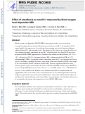 Cover page: Effect of anesthesia on renal R2 * measured by blood oxygen level-dependent MRI.