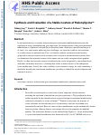 Cover page: Synthesis and Evaluation of a Stable Isostere of Malonyllysine.