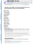 Cover page: Derivation of the Pediatric Acute Gastroenteritis Risk Score to Predict Moderate-to-Severe Acute Gastroenteritis