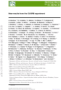 Cover page: New results from the CUORE experiment