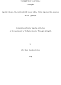 Cover page: Spectral Evidence of the Invisible World: Gender and the Puritan Supernatural in American Fiction, 1798-1856