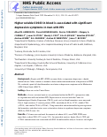 Cover page: Higher Soluble CD163 in Blood Is Associated With Significant Depression Symptoms in Men With HIV