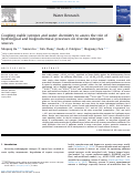 Cover page: Coupling stable isotopes and water chemistry to assess the role of hydrological and biogeochemical processes on riverine nitrogen sources