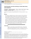 Cover page: Pupil Fluctuations Track Fast Switching of Cortical States during Quiet Wakefulness